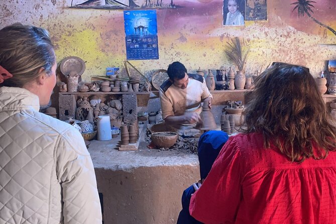 Jeep safari 4x4 mini sahara desert with Berber Lunch - Souss-Massa morning stops: flamingos, pottery hands-on, and quick photo breaks