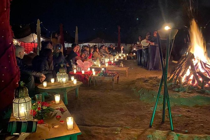 Magical dinner and sunset in Agafay desert - A quick desert escape from Marrakech at 4:00 pm