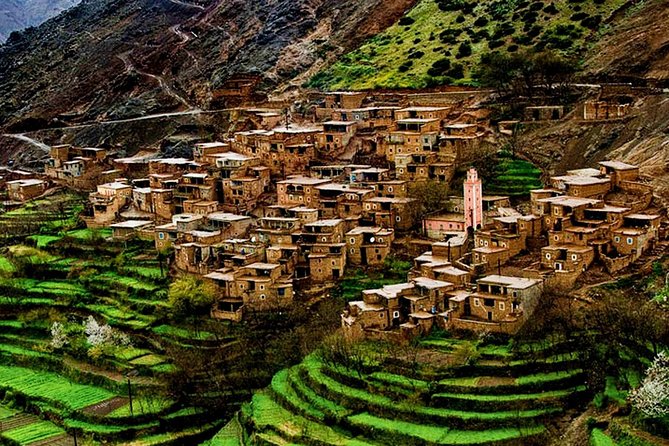 Marrakech: 1 Day Tour-Best of the Atlas Mountains &Three Valleys - Ourika Valley to Tahnaout: UNESCO Spot and a Berber Breakfast