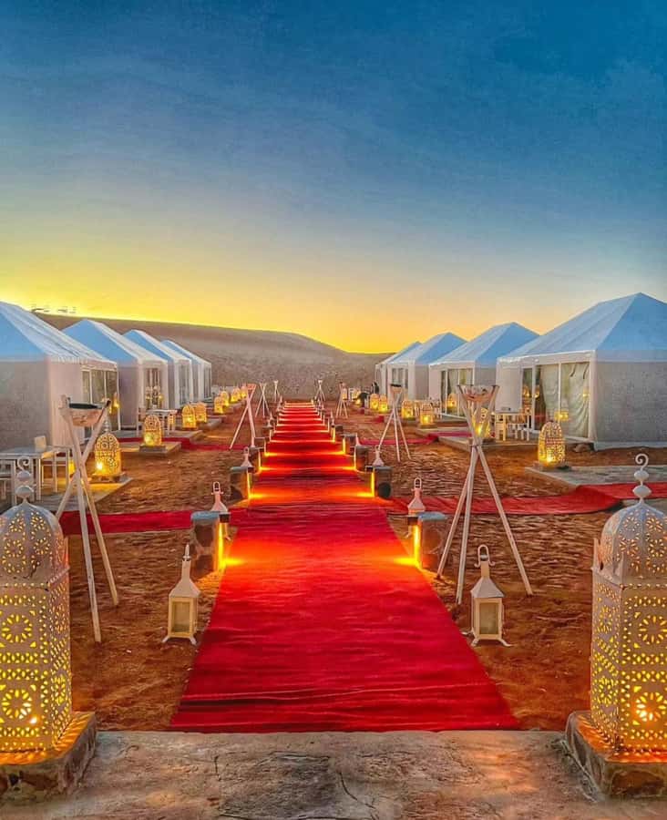 Marrakech: 3Day Luxurious Merzouga Tour w/ Camel&Quad Option - Merzouga dunes: camel rides at sunset, camp life, and sandboarding