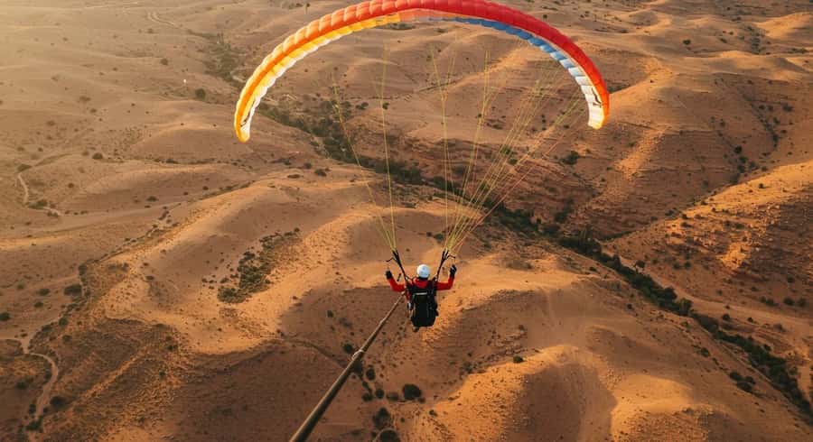 Marrakech Adventure: Paragliding, Camel Ride & Breakfast - High Atlas Berber Breakfast: Fuel Before You Fly