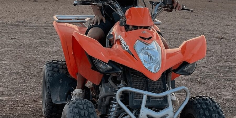 Marrakech: Agafay Desert Buggy bike 1000cc, Tea & Transfer - Price and value, what $3.52 per person gets you