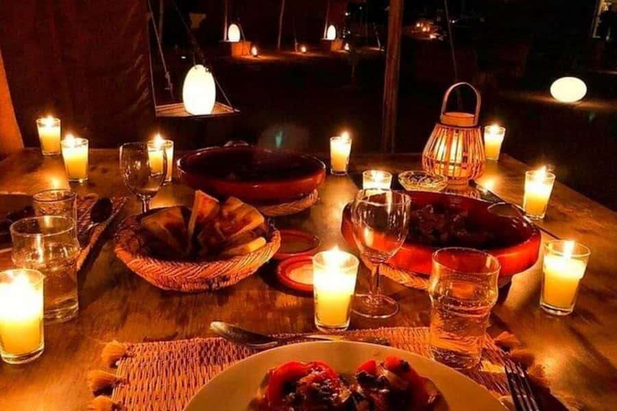 Marrakech: Agafay Desert Camel, Quad Bike & Dinner Show - Fire show and Berber entertainment under the stars