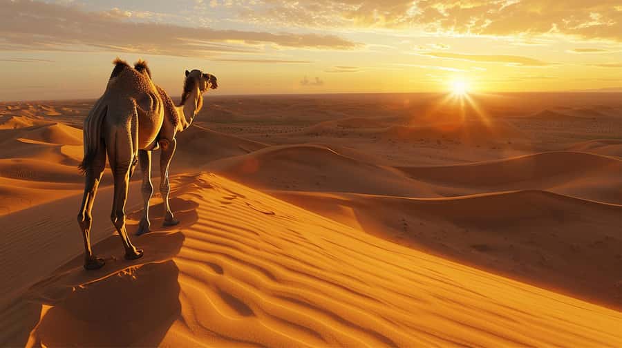Marrakech: Agafay Desert Camel Ride, Dinner, Fire Show - Pickup from Marrakech and the argan oil tea stop that adds real context