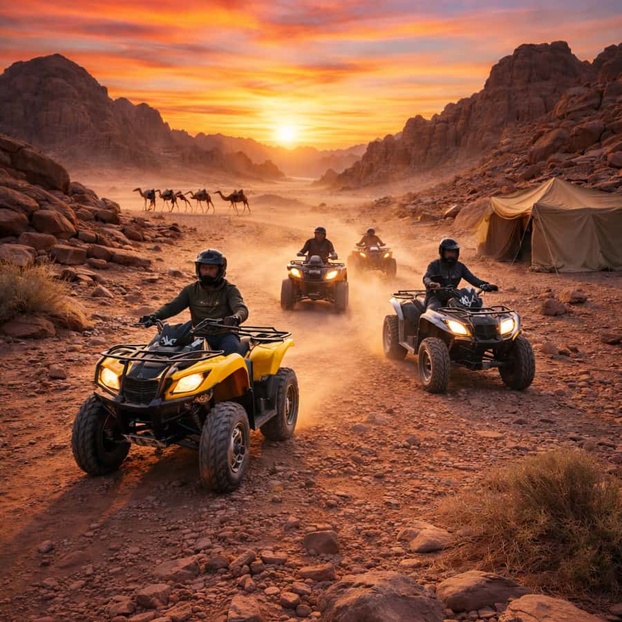 Marrakech: Agafay Desert Camel Ride & Quad with Dinner Show - Quick hits