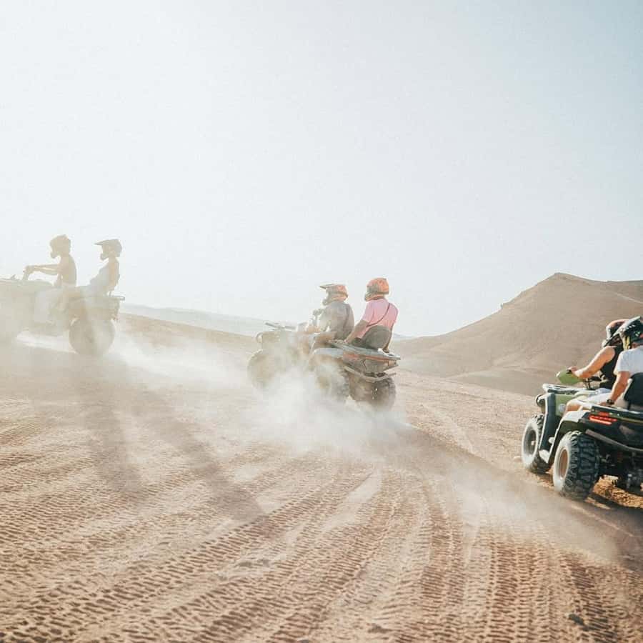 Marrakech: Agafay Desert Camel Ride & Quad with Dinner Show - Camel ride on rocky dunes: scenic and calm, but not long