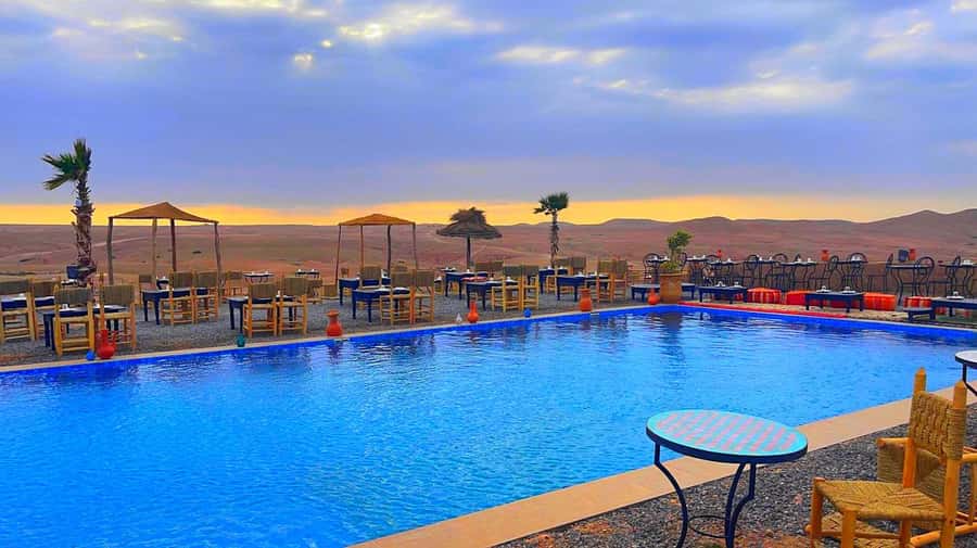 Marrakech: Agafay Desert Camp Lunch with Camel Ride and Pool - The Pickup and Drive Out: What Your First Hour Feels Like