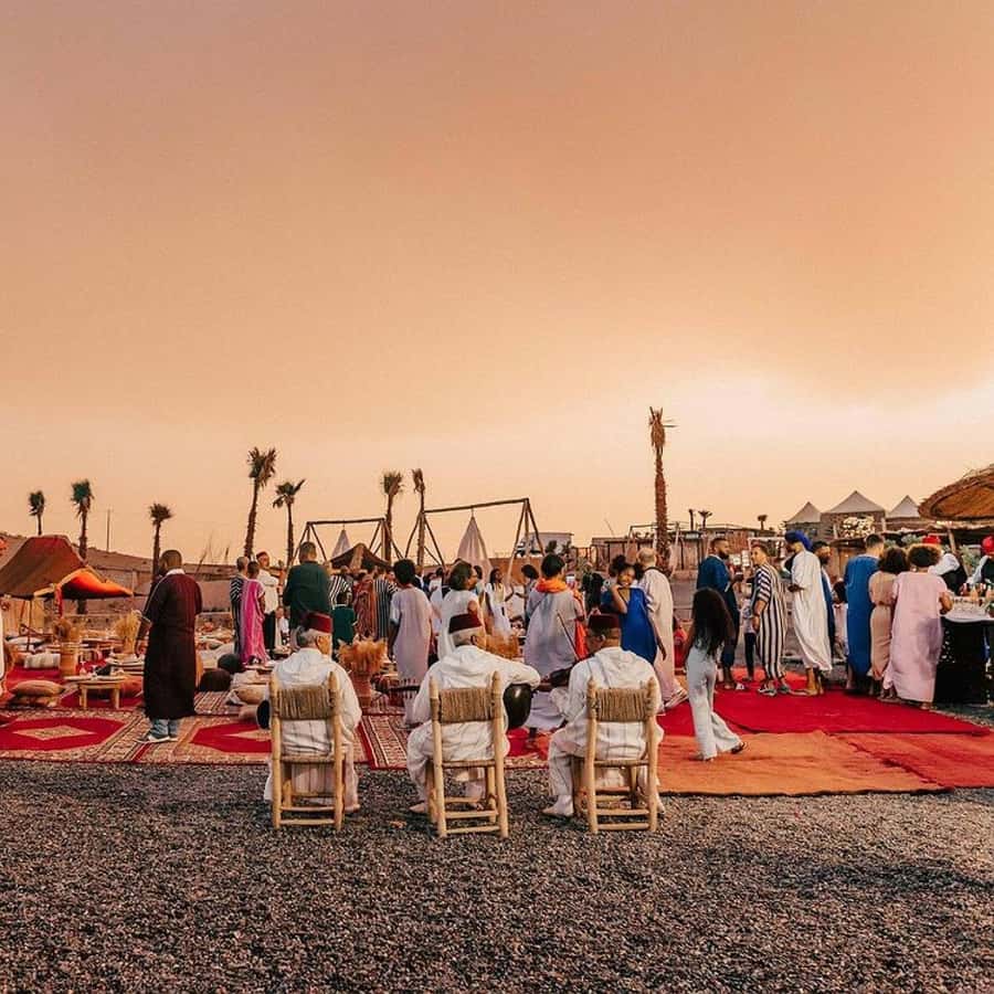 Marrakech: Agafay Desert Dinner Show with Sunset Camel Ride - Camel ride at sunset: what it feels like and how to enjoy it