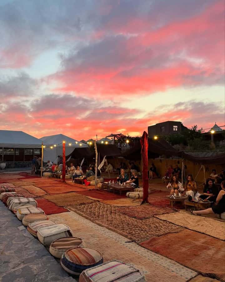 Marrakech: Agafay Desert Escape with Quad or Camel Ride - The camp and the pool reset, why this stop feels like a reward