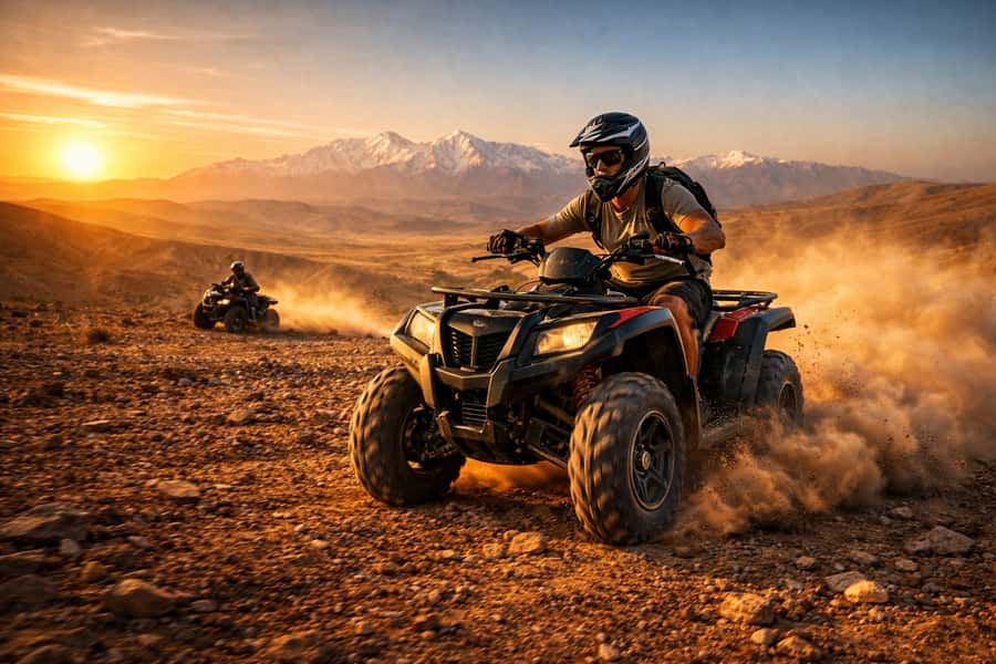 Marrakech: Agafay Desert Escape with Quad or Camel Ride - Camel ride or quad bike, picking the right kind of adrenaline