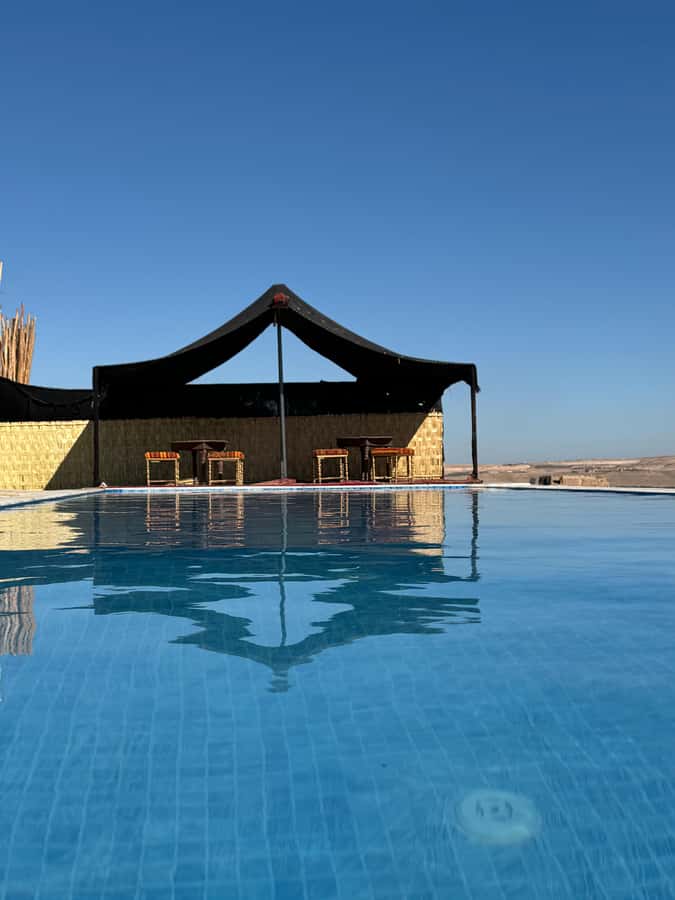Marrakech: Agafay Desert Escape with Swimming Pool and Lunch - Lunch at the camp: what the included menu really means