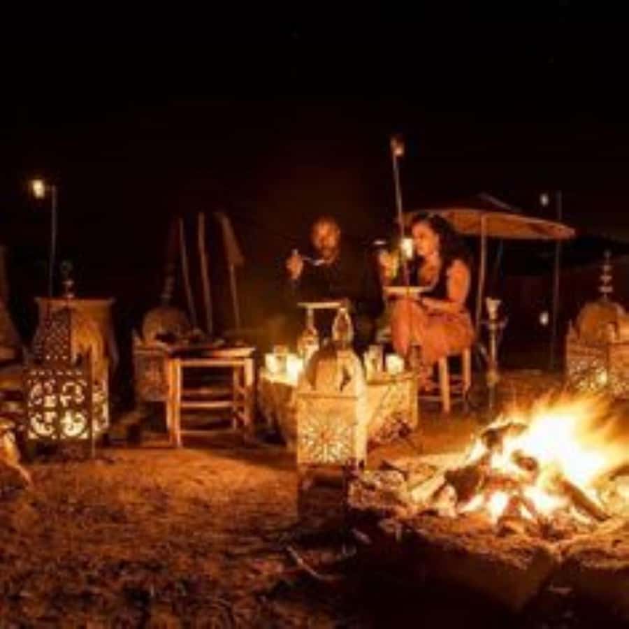Marrakech: Agafay Desert Magic Sunset Dinner & Live Show - Argan oil cooperative visit: why that stop is more than a sales pitch