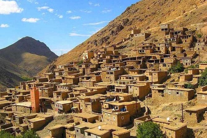 Marrakech: Agafay Desert Quad Bike with Lunch and Pool - Atlas Mountains add-on: Berber villages, a waterfall hike, and walking into Toubkal National Park