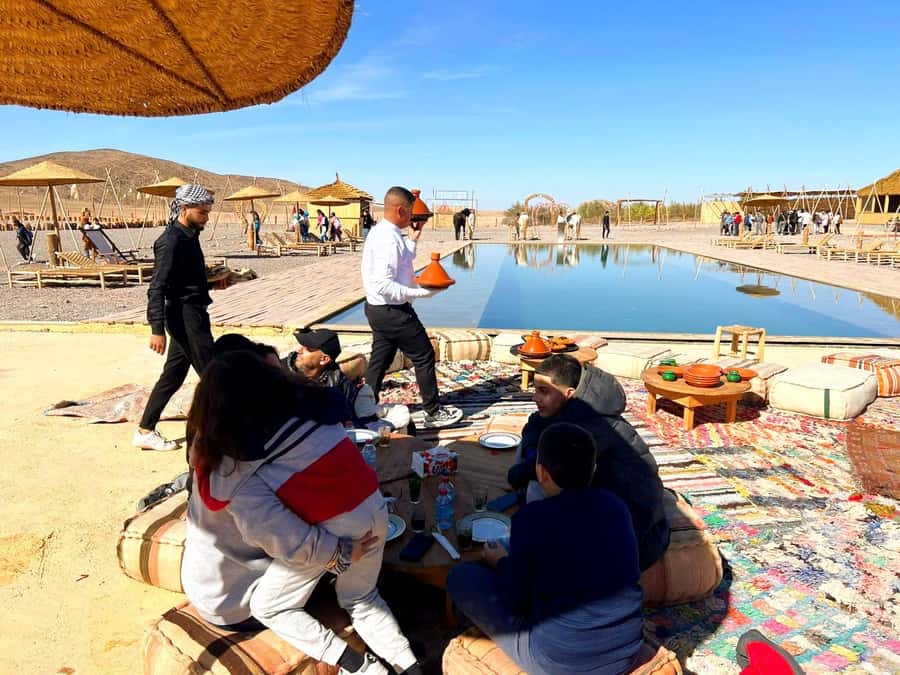 Marrakech: Agafay Desert Quad Biking & Dinner Show - Berber music, bonfire dancing, and the fire show you can plan for