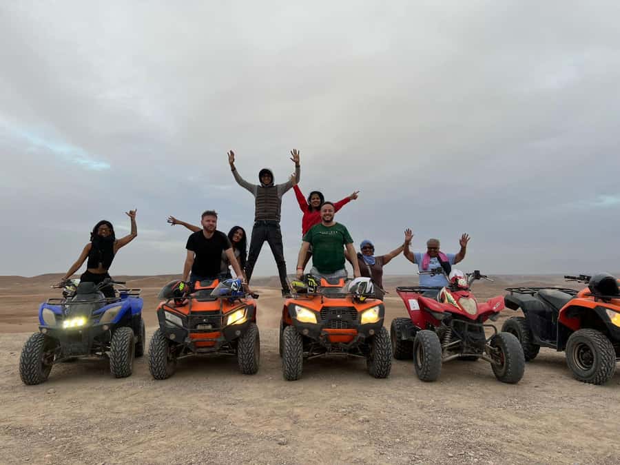 Marrakech: Agafay Desert Quad Biking & Dinner Show - Pickup and the 7-hour flow: what the timing really means
