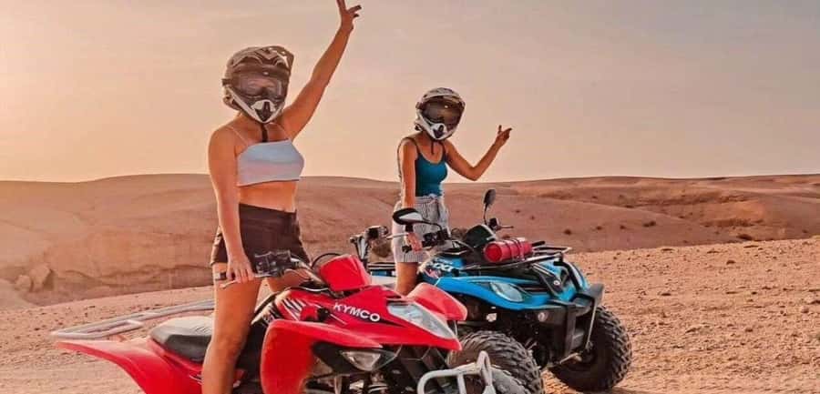 Marrakech: Agafay Desert Quad Biking Tour with Dinner-Show - Why Agafay Desert quad biking plus dinner show hits different