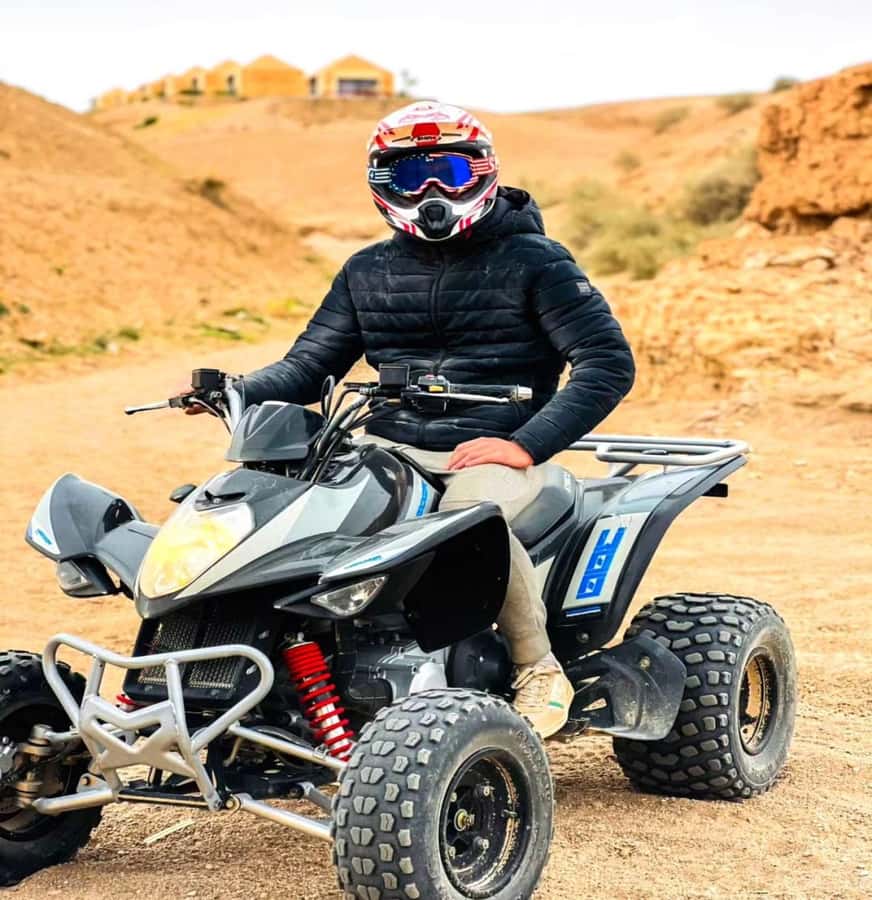 Marrakech: Agafay Desert Quad Biking Tour with Dinner-Show - Sunset riding vs crowds, plus how to get comfortable fast