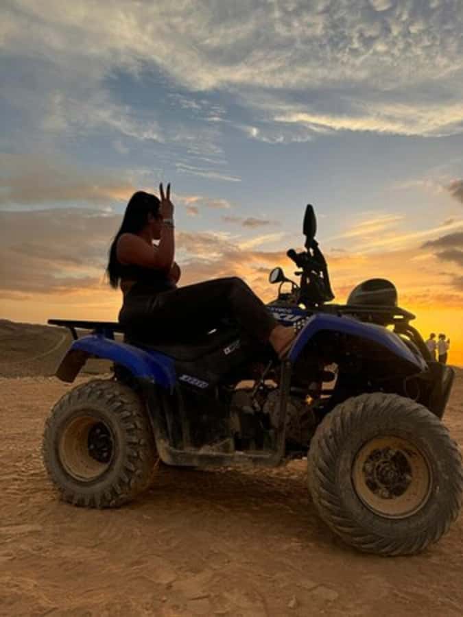 Marrakech: Agafay Desert Quad Biking with Dinner & Show - Moroccan dinner under the stars: what you’ll eat and what the meal accomplishes