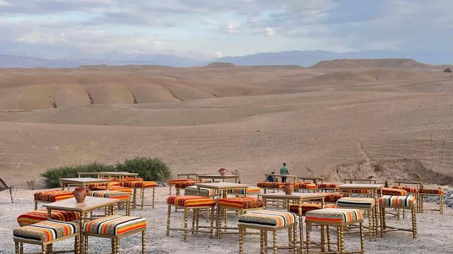 Marrakech: Agafay Desert Quad, Camel or Pool Day with Lunch - Lunch or Dinner in the Candlelit Camp