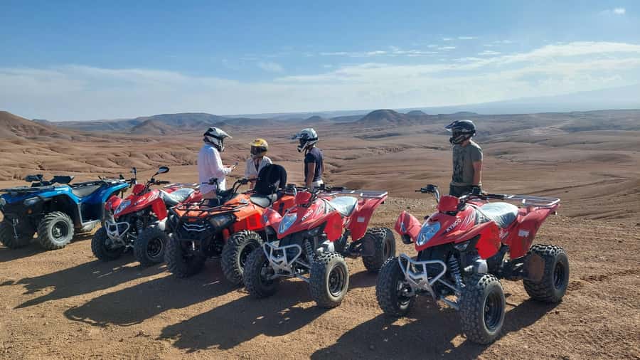 Marrakech: Agafay Desert Quad & Camel Rides, Dinner & Show - Agafay at dusk: why this quad and camel combo works
