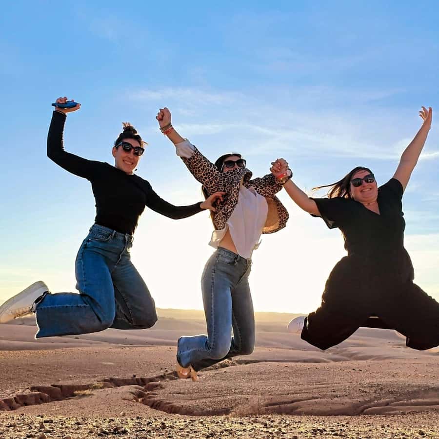 Marrakech: Agafay Desert Quad & Camel Rides with Dinner Show - The camp break and photo stops that help the day breathe