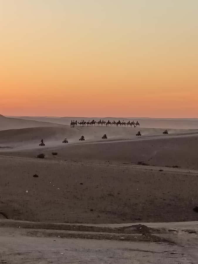 Marrakech: Agafay Desert Quad & Camel Rides with Dinner Show - Dinner under Berber tents: what’s included and how it goes