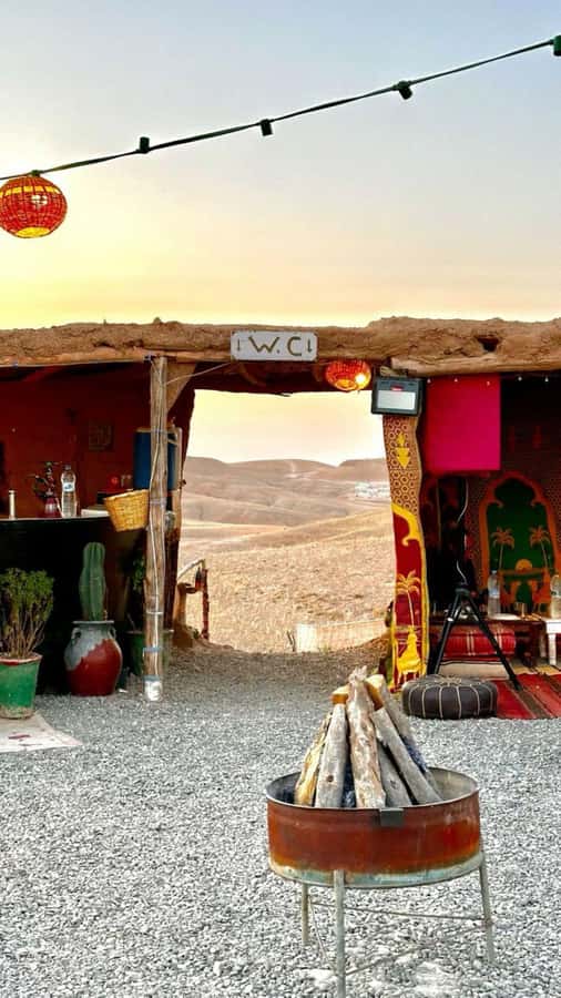 Marrakech: Agafay Desert Sunnet dinner with show - Moroccan dinner under the stars: tagine, tea, and the argan oil flavor angle