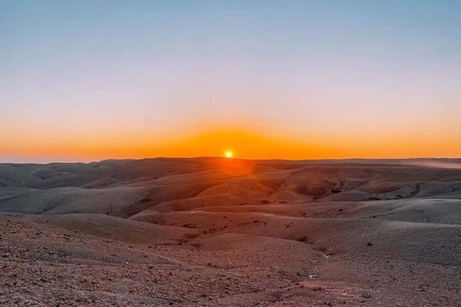 Marrakech: Agafay Desert Sunset, Camel Ride, Dinner and Show - Dinner Under Starlight: Tagine, Couscous, Tea, and Sweets