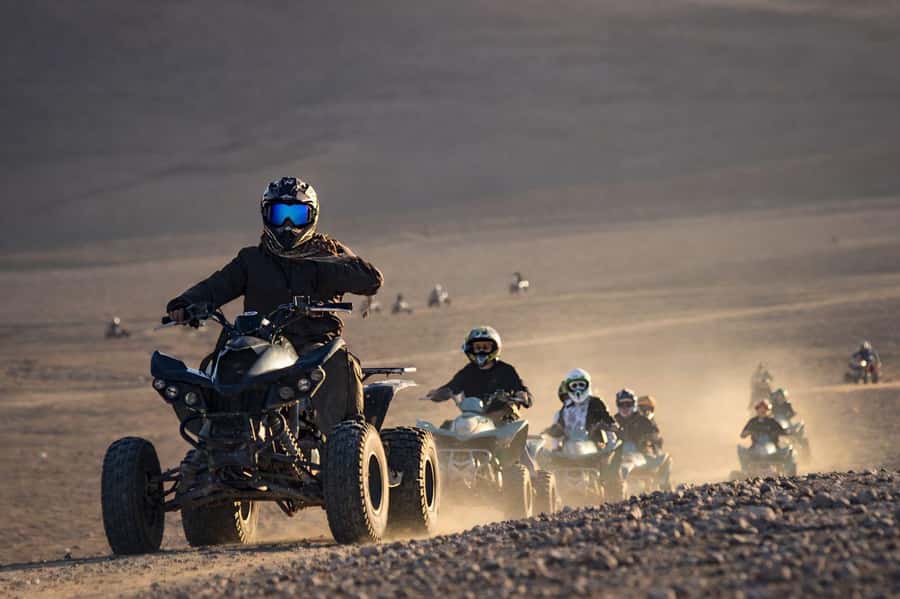 Marrakech: Agafay Desert Sunset Camel Ride, Quad & Dinner - Key takeaways