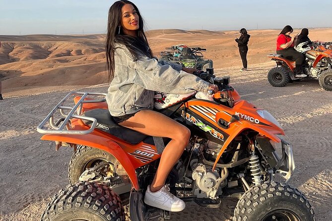 Marrakech: Agafay Desert Tour ,Camel Ride&quad bike and Dinner - Dinner under the stars: Arabian food plus fire and Berber dancing