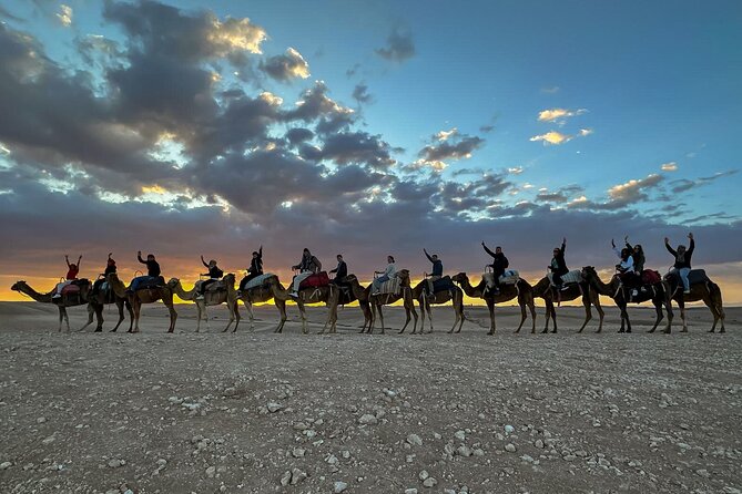 Marrakech: Agafay Quad Tour with Camel Ride, Dinner & Show - Live Music, Dance Show, and the Fire Performance: Ending Strong