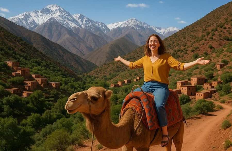 Marrakech: Atlas Mountain, Berber Villages, & Valleys Tour - Women-managed co-operative: argan products and a Berber breakfast break