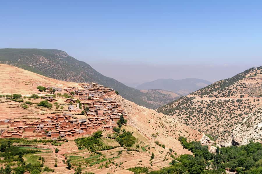 Marrakech: Atlas Mountains & Agafay Desert Tour w Camel Ride - Waterfalls, Tamatert Views, and Terraced Fields That Show How Farming Works