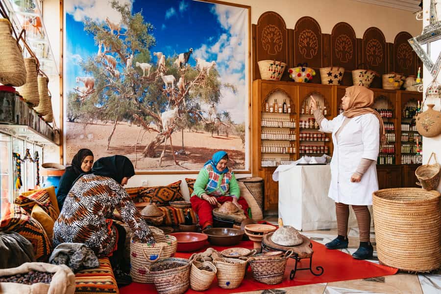 Marrakech: Atlas Mountains and 5 Valleys Day Tour with Lunch - The argan oil cooperative stop: practical culture, not a sales pitch