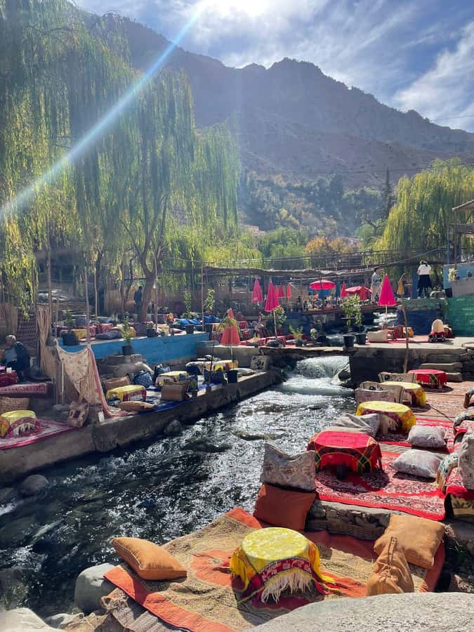 Marrakech: Atlas Mountains, Ourika Valley, Waterfall & Lunch - Tnin Ourika break: village time, photos, and a little shopping
