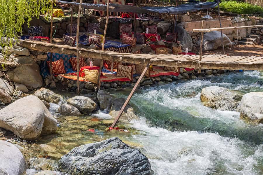 Marrakech: Atlas Mountains & Ourika Waterfalls, Lunch+Guide - Berber Village Life: Traditional House Stop and Mint Tea