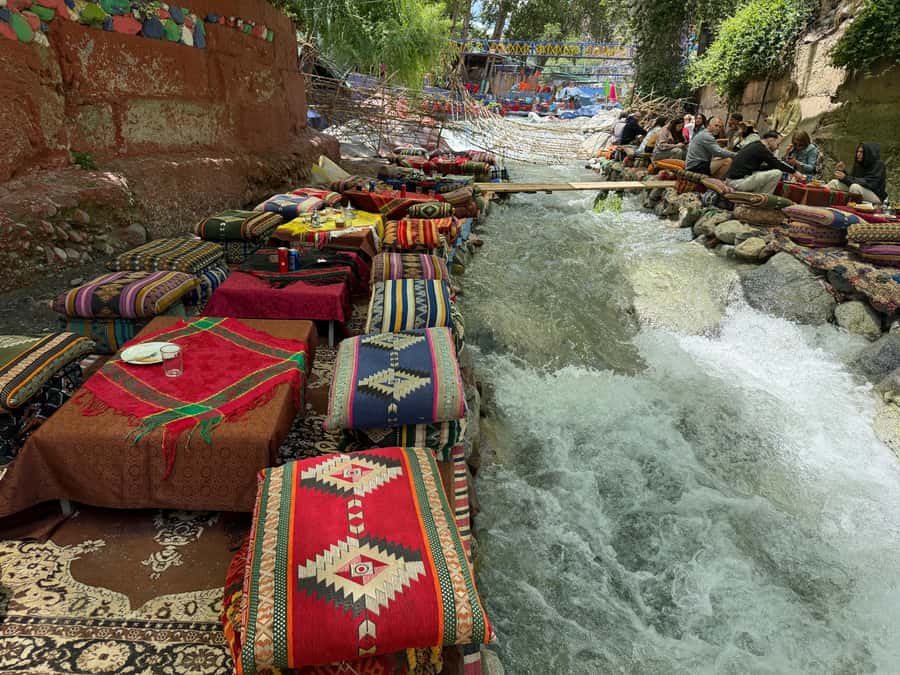Marrakech: Atlas Mountains, Waterfalls, Ourika Valley +Lunch - Tnin Ourika and Berber Villages: Tea, Terraces, and Local Snacks