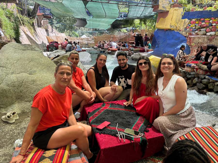 Marrakech: Atlas Mountains, Waterfalls, Ourika Valley +Lunch - Back in the Van: How the Late Afternoon Return Works