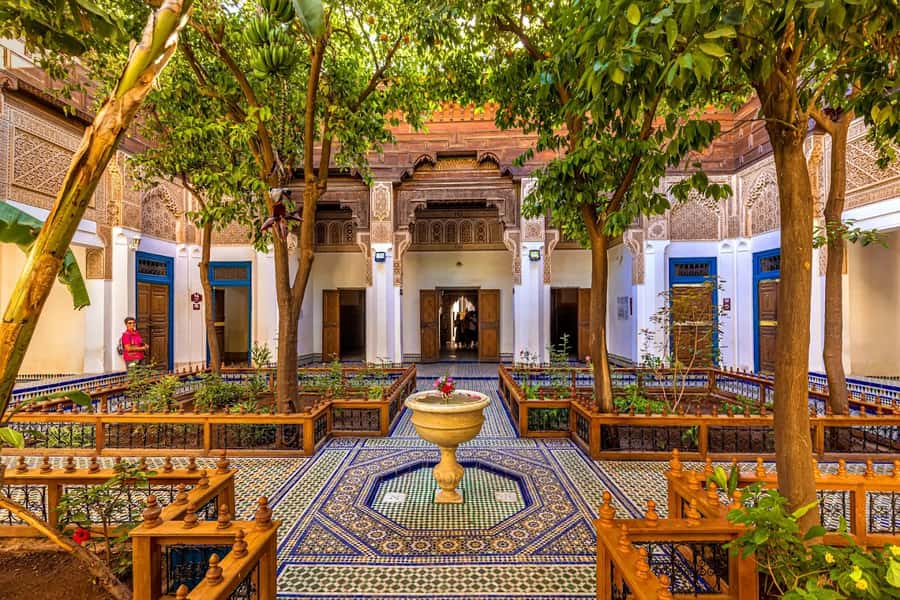 Marrakech: Bahia Palace, Saadian Tombs & Top Highlights Tour - Saadian Tombs: marble, tilework, and a royal burial site in plain sight