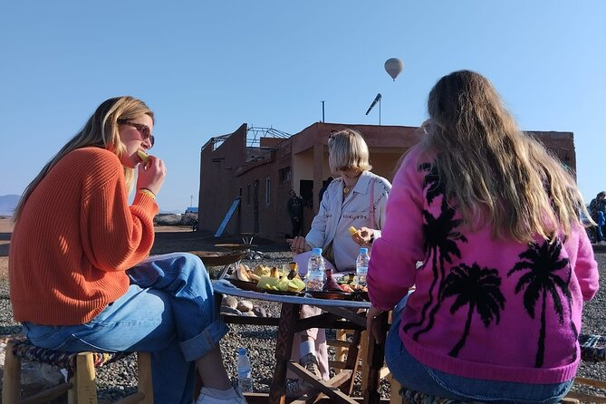 Marrakech Ballooning Experience/Enjoy a lifetime Adventure - After the Landing: Breakfast, Coffee, and the Return to Marrakech