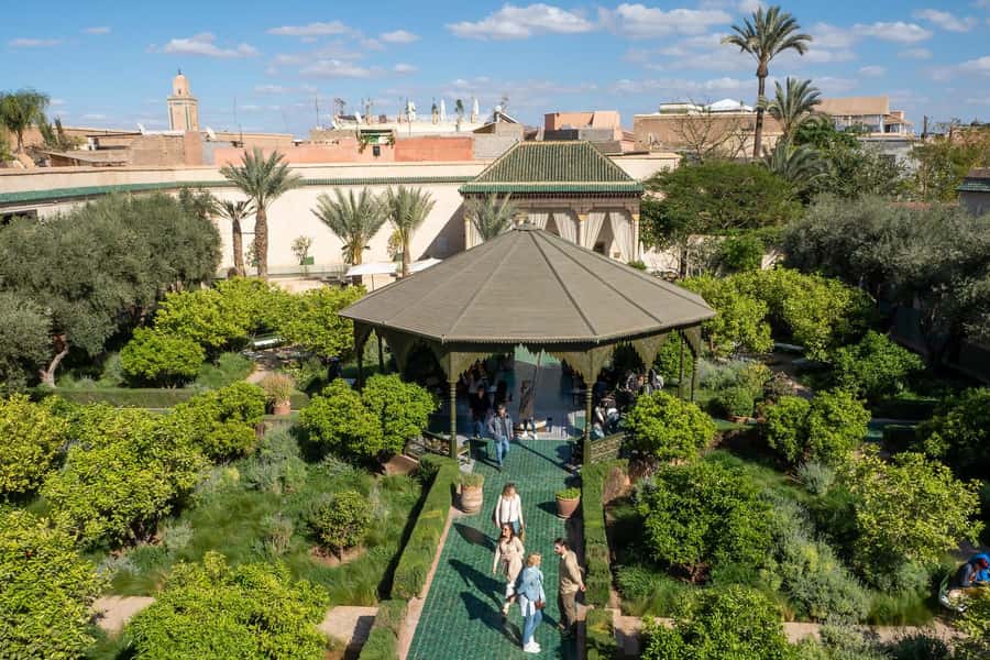 Marrakech: Ben Youssef Medersa, Le Jardin Secret & Souk Tour - Ben Youssef Madrasa: the architecture is the story