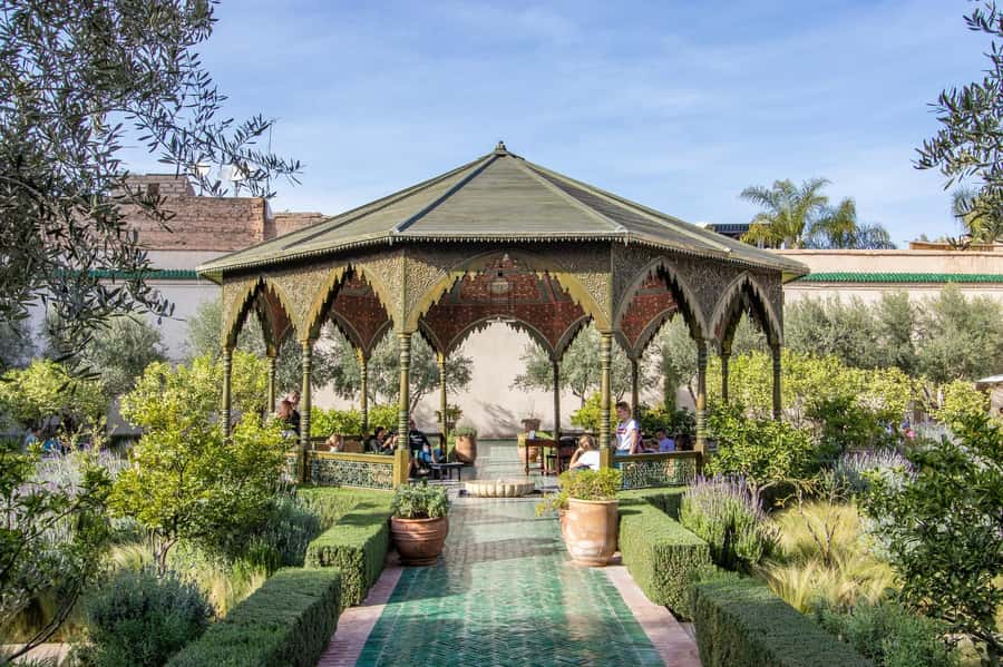 Marrakech: Ben Youssef Medersa, Le Jardin Secret & Souk Tour - Le Jardin Secret: why this quiet palace-garden refreshes your whole day