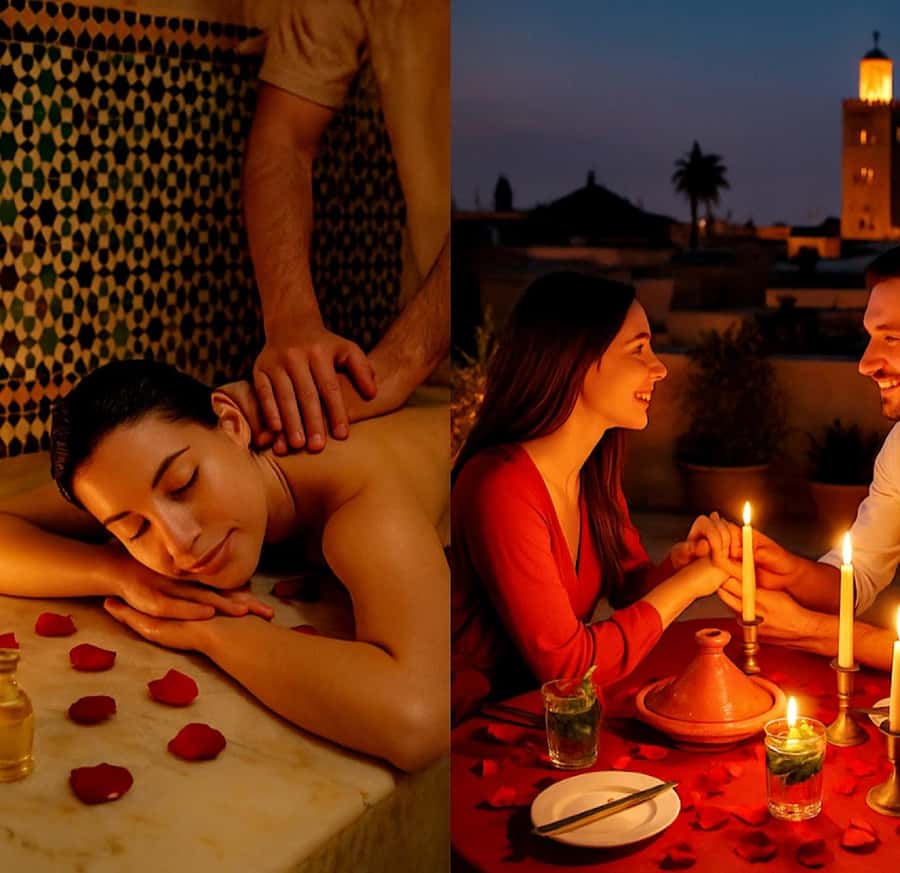 Marrakech: Blissful Spa Escape & Romantic Candlelight Dinner - Key things to know before you go