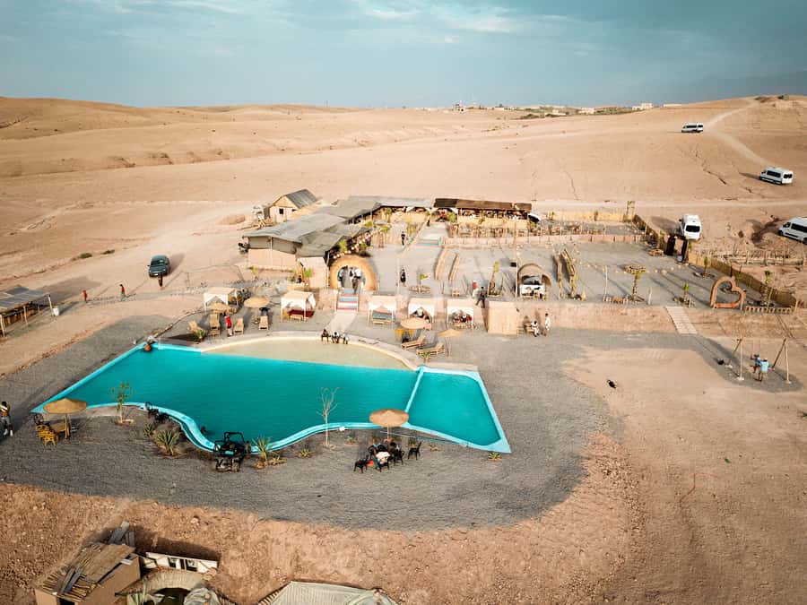 Marrakech: Camel Ride, Dinner, Pool, and Fire Show in Agafay - What this trip costs and why it feels like good value