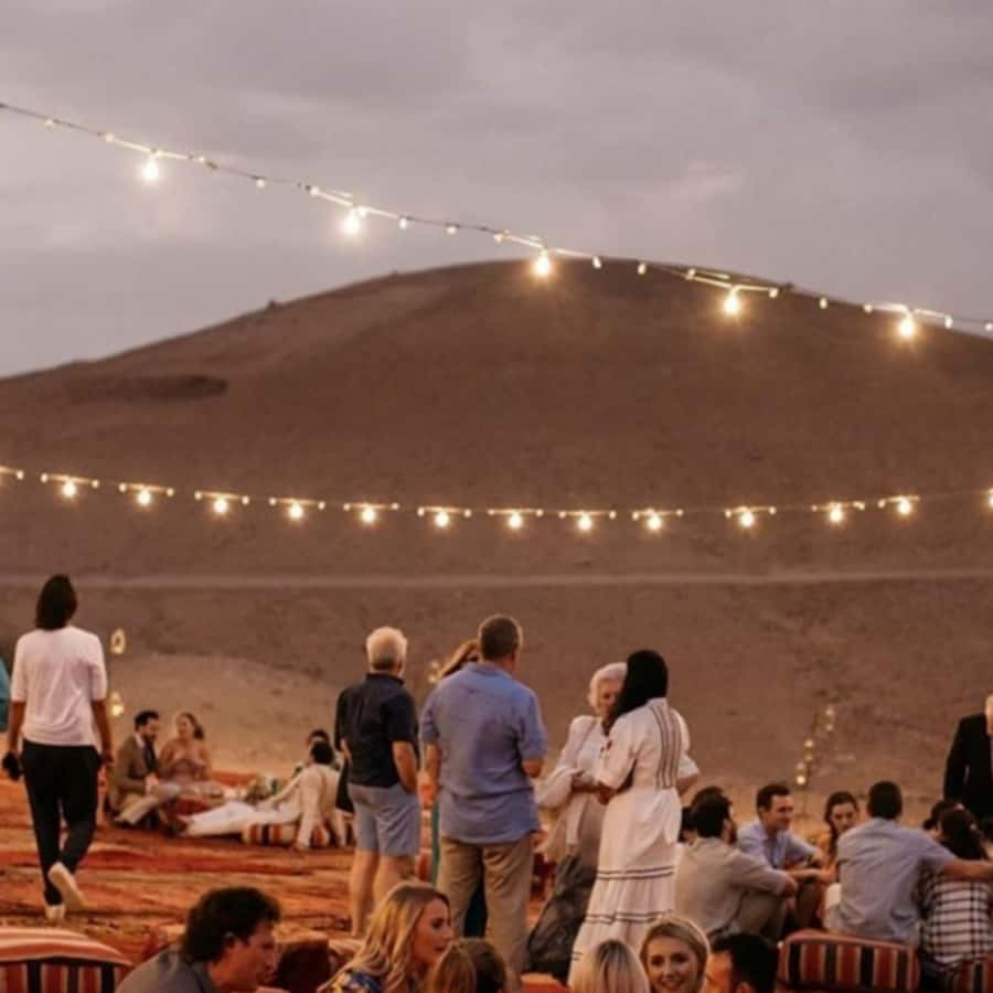 Marrakech: Camel Ride & Sunset Dinner with Fire Show - Berber music, dancing, and the fire show that actually feels like a show