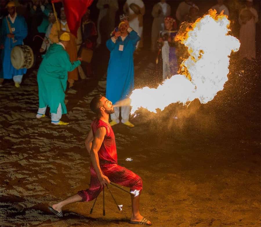 Marrakech: Chez Ali Fantasia Folklore Show & Moroccan Dinner - The Pre-Show Tea Pause: When the Timing Feels Tight