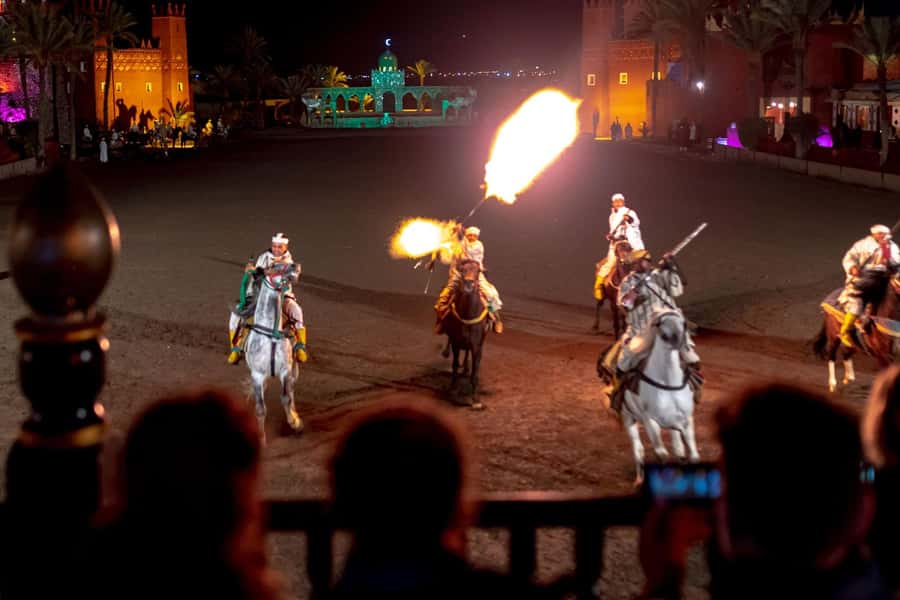 Marrakech: Chez Ali Fantasia Folklore Show & Moroccan Dinner - Dinner in a Berber-Style Tent: What You Actually Eat