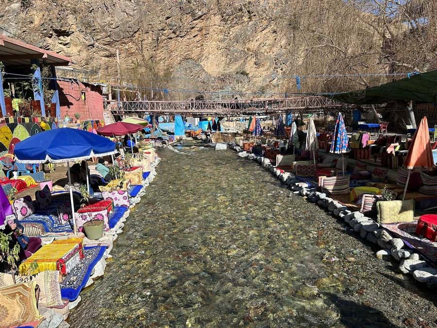 Marrakech: Day Trip To Atlas Mountains Ourika Waterfall - Berber villages and Argan oil cooperatives: culture with a purpose