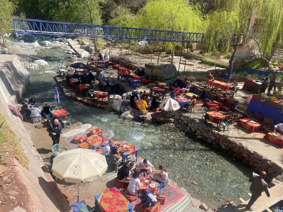 Marrakech: Day Trip To Atlas Mountains Ourika Waterfall - Setti Fatma: guided sightseeing and the part that feels like a hike