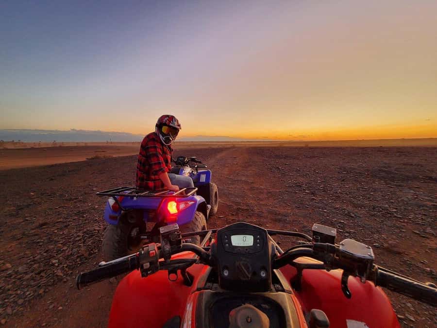 Marrakech: Desert and Palm Grove Sunset Quad Tour with Tea - The safety lesson and practice ride that sets your confidence